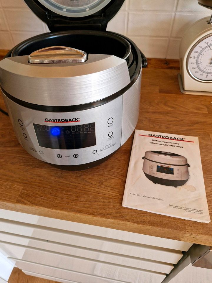 Multicook Plus, Slow cooker Gastroback in Tüttendorf