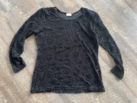 schwarzes Langarmshirt / transparent/ Größe XL Schleswig-Holstein - Selent Vorschau