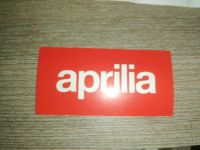 Suche Aprilia roter Aufkleber mit weißer schrift in 6 x 12 cm Bayern - Lauben Vorschau