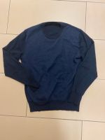 Herrenpullover Schurwolle blau schwarz Gr.L München - Pasing-Obermenzing Vorschau