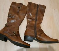 Caprice Lederstiefel Stiefel Frühling Kleid braun Gr. 4 1/2 Dithmarschen - Windbergen Vorschau