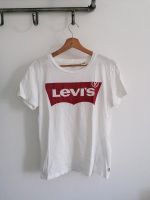 Levi's T-Shirt classic print weiß rot unisex Baumwolle cotton Hamburg-Mitte - Hamburg Veddel Vorschau