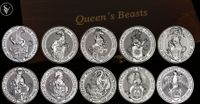 Silbermünze Queens Beasts Komplettsatz 2 Unze Silber Aachen - Aachen-Brand Vorschau