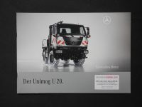 Mercedes-Benz Unimog U 20 Prospekt 2009 Baden-Württemberg - Remshalden Vorschau