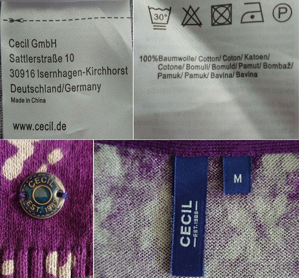 Cecil, leichte Strickjacke (100% Baumwolle) in Köln