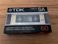 TDK TYPE-II SA 60 Audiokassette - Neu!! OVP original verschweißt Niedersachsen - Schortens Vorschau