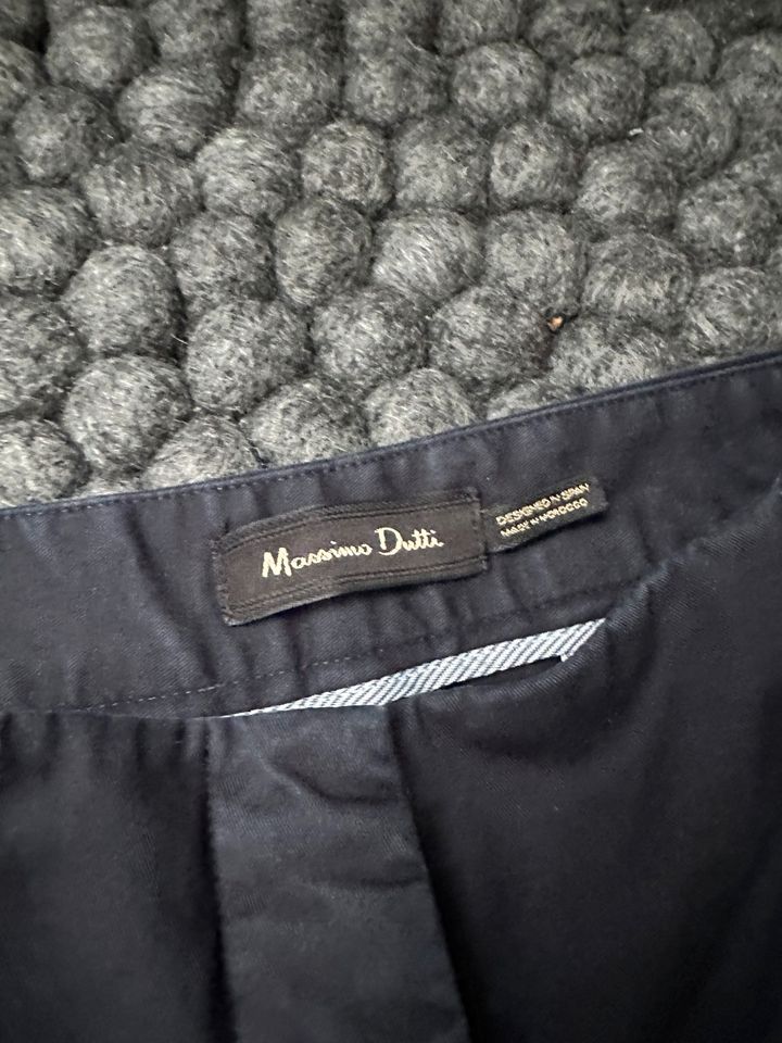 Massimo Dutti Chino Hose blau 40 in Eschweiler