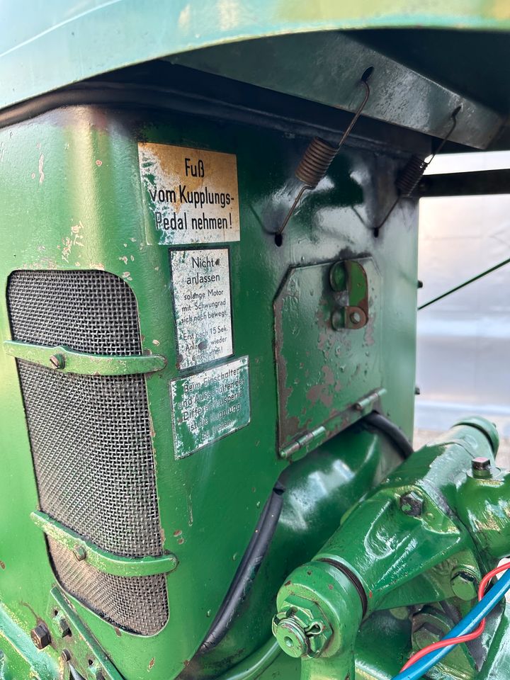 Deutz F1L712 mit Hydraulik Bj. 1959 Oldtimer Traktor Schlepper in Kuppenheim