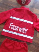 Feuerwehr Faschingskostüm mit Helm Größe 116 Berlin - Hellersdorf Vorschau