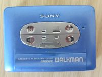 Kassetten Walkman Sony WM-EX550 Groove blau-metallic kompakter WM Bayern - Augsburg Vorschau