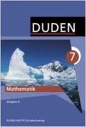 Duden Mathematik - Sekundarstufe I - Ausgabe G - Berlin: 7. Schul Hannover - Mitte Vorschau