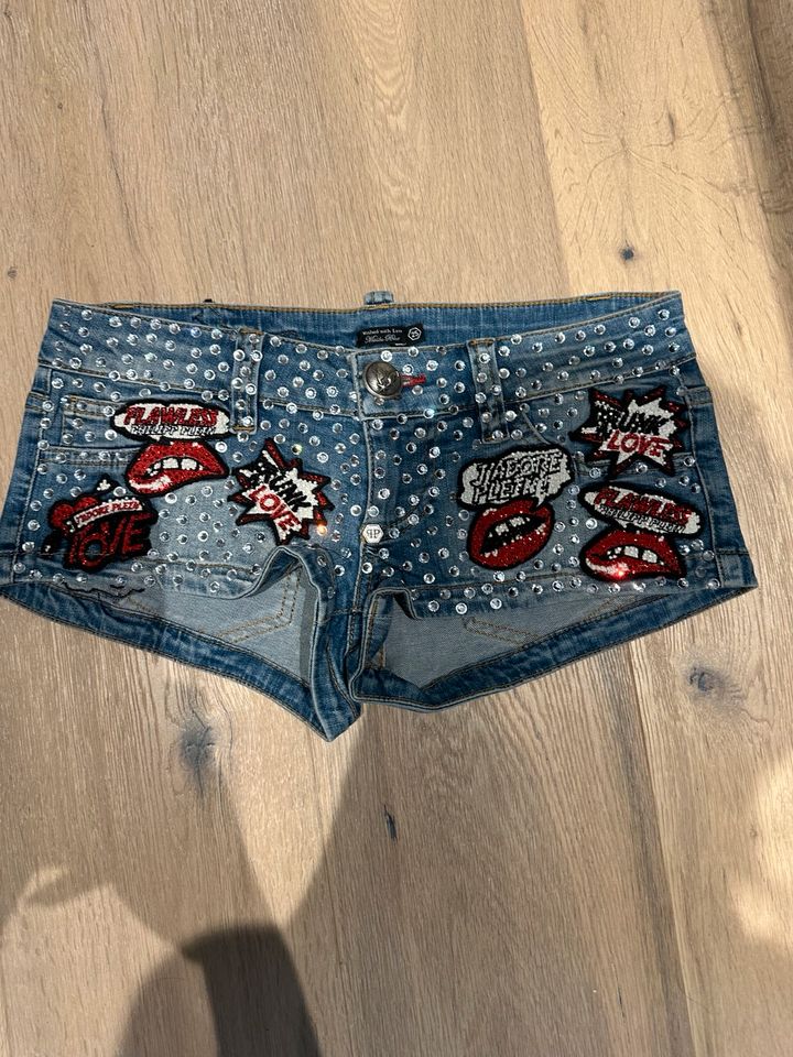 Philipp Plein Jeans Shorts Größe 25 in Goch