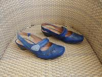 Jana Slingpumps Riemchenpumps Gr. 6 ½ 40 blau Brandenburg - Bernau Vorschau