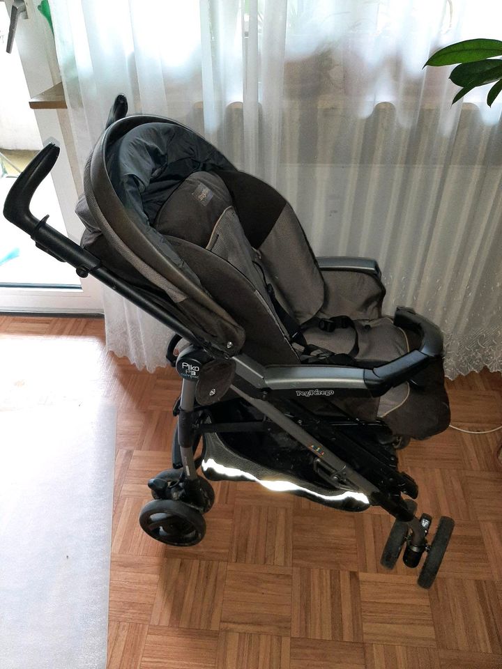 Kinderwagen PegPerego Pico voll funktionsfähig klappbar neuwertig in Mainz