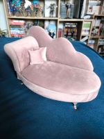Deko Mini Couch für Schmuck und Ohrringe mit Spiegel rosa Bayern - Coburg Vorschau
