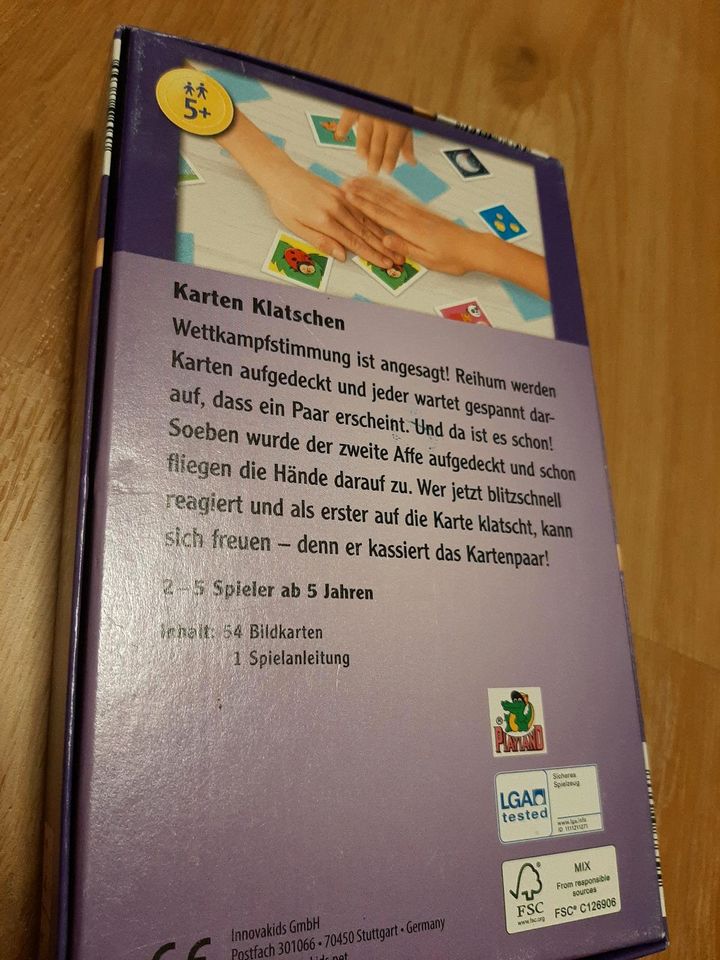 Karten klatsch - Gesellschaftsspiel in Hagenburg