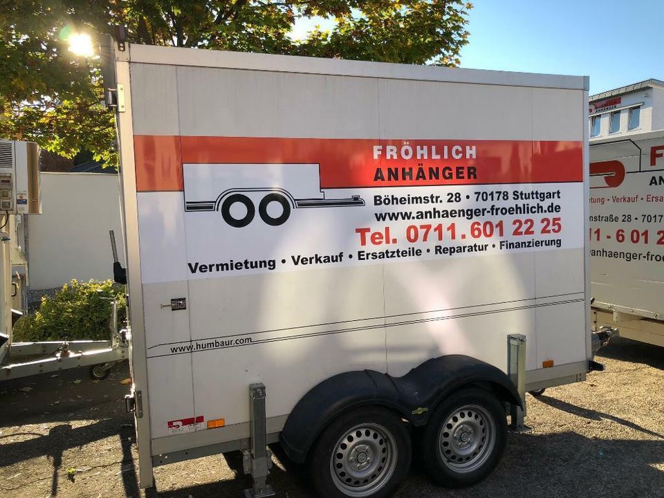 Kofferanhänger Tandem 3010*1510*1850mm 2500 Kg in Stuttgart