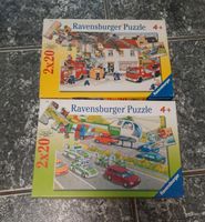 Ravensburger 2x20 Teile Puzzle Feuerwehr und Polizei Nordrhein-Westfalen - Bergheim Vorschau