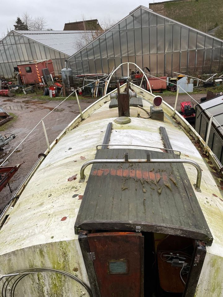 Segelboot aus Stahl in Hamburg