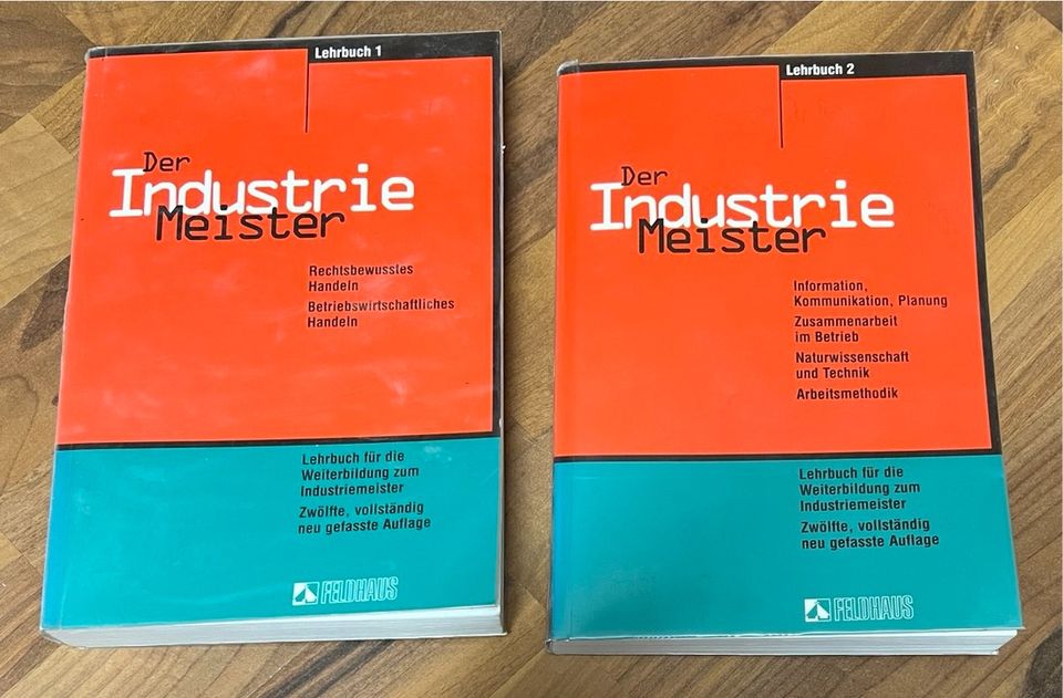 Der Industriemeister 2 Lehrbücher in Edermünde