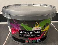 Toom Wohnraumfarbe matt grün 2,5 Liter Niedersachsen - Großefehn Vorschau