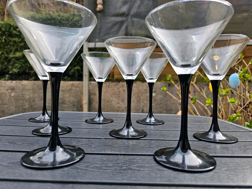 Glas Cocktailglas 8 Stück Martini Luminarc in Wiehl