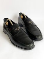 Prada Logo Leder Loafers Slippers 43,5 (9 1/2) Sachsen-Anhalt - Dessau-Roßlau Vorschau