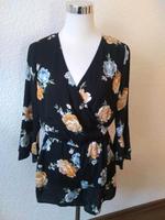 H&M Overall Jumpsuit Kurz Gr.38 M schwarz mit Blumen Thüringen - Meuselwitz Vorschau