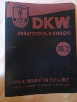 DKW RT Oldtimer Motorrad Ersatzteilliste Katalog Thüringen - Erfurt Vorschau