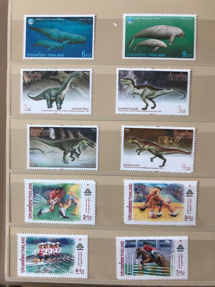 Briefmarken Thailand umgestempelt Neu Briefmarkenalbum in Gütersloh