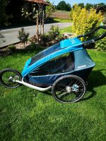 Croozer Fahrradanhänger Kid Plus for 1 ocean blue mit Federung Münster (Westfalen) - Amelsbüren Vorschau