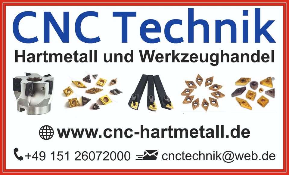 Ankauf neue Wendeschneidplatten Wendeplatten Carbide inserts in Ansbach