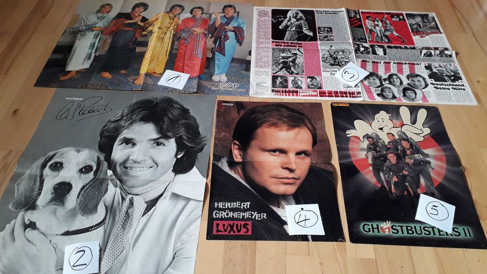 Poster Smokie, Queen, Beatles, Roxette, Deep Purple... in Göttingen