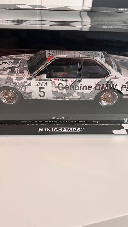 BMW 635CSi 1:18 OVP in Bielefeld