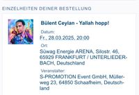 2x Karten für Bülent Ceylan 28.03.25 in Frankfurt Hessen - Oestrich-Winkel Vorschau