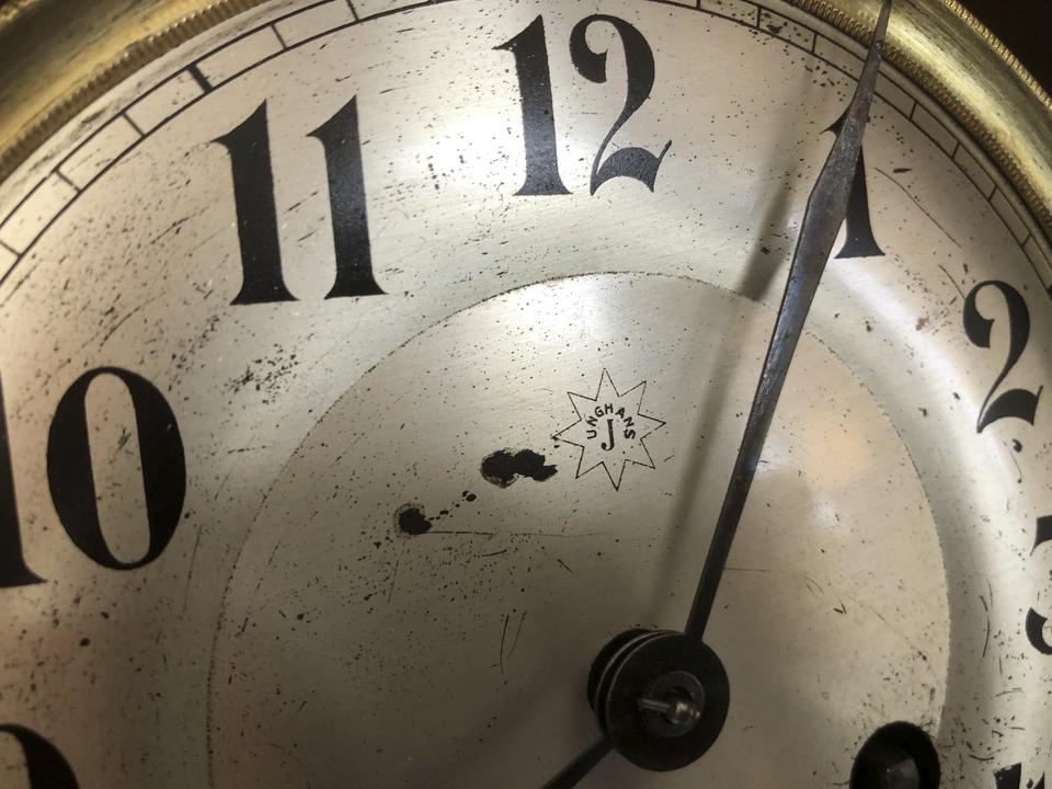 Alte Junghans Wanduhr, Regulator, Pendeluhr, Schlagwerk (Video) in St. Ingbert