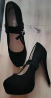 Pumps high heels schwarz mit Riemchen Mecklenburg-Vorpommern - Stralsund Vorschau