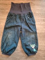 Mädchen Haremshose Jeans Katze H&M Gr. 80 Sachsen-Anhalt - Weißenfels Vorschau