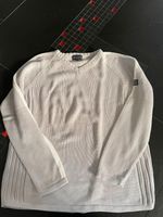 Marc o Polo Strickpullover Gr. L mit großem V-Ausschnitt grau-wei Baden-Württemberg - Deizisau  Vorschau