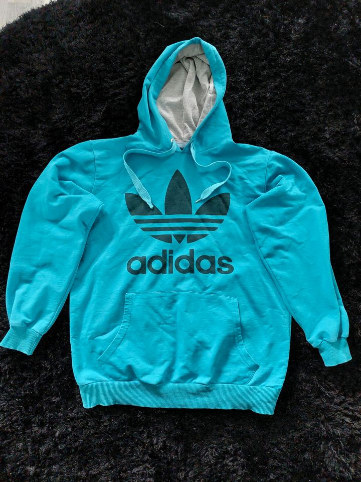 Türkisen adidas Pullover mit Kapuze in Niedersachsen - Schiffdorf | eBay  Kleinanzeigen ist jetzt Kleinanzeigen