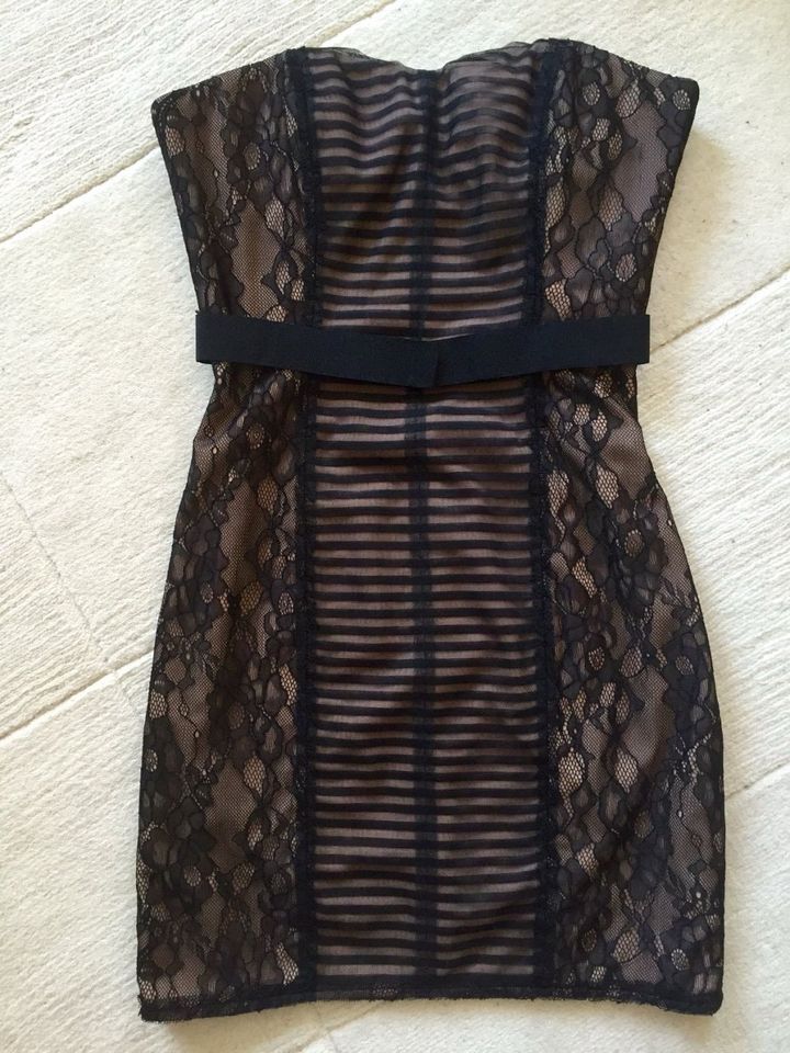 Minikleid, Kleid LBD von BCBG MaxAzria in schwarz/nude, XS in Berlin