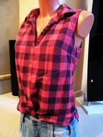 ★ H&M ★ Bluse S 36 kariert Western rostrot Niedersachsen - Adendorf Vorschau