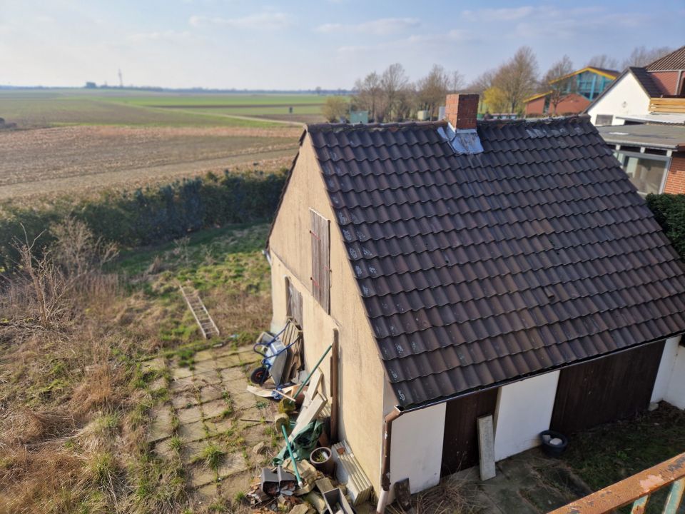 Ausbauhaus: Rohbau mit Keller auf Traumgrundstück mit Feldblick in Peine