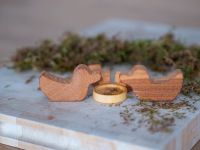 Entenfamilie aus Holz, Holztiere handgefertigt, Rollenspiele Nordrhein-Westfalen - Solingen Vorschau
