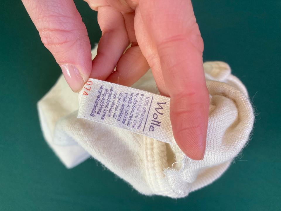 Wolle wolle-Seide Body Strampler Baby cosilana Mädchen junge in Schlangen