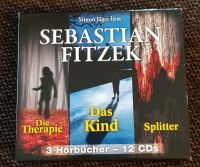 Sebastian Fitzek BOX - Die Therapie,  Das Kind und Splitter Nordrhein-Westfalen - Kevelaer Vorschau