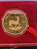 1995 Krügerrand  Gold Münze  1Oz Proof mit COA Baden-Württemberg - Schwaikheim Vorschau