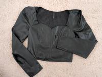 Oberteil Crop Top Schwarz Kunstleder Leder Amisu New Yorker 36 S Dresden - Innere Altstadt Vorschau