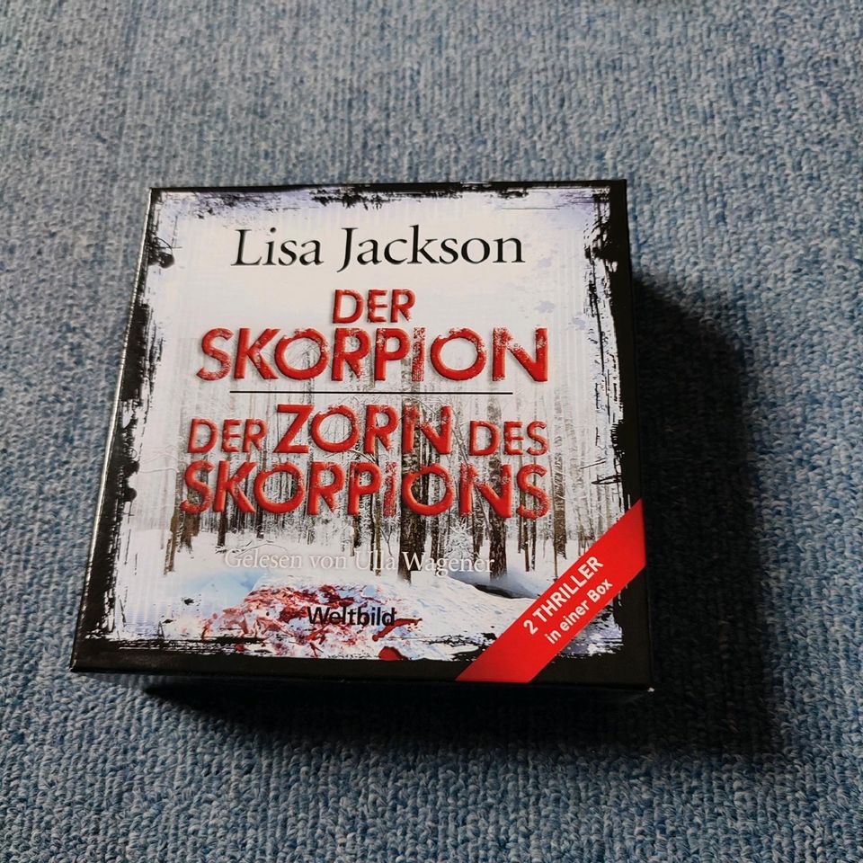 Hörbuch - der Skorpion + der Zorn des Skorpion von Lisa Jackson in Büttelborn