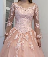 Rosa Abendkleid Ballkleid Tüll Rückenfrei XS Prinzessinnenkleid Nordrhein-Westfalen - Monheim am Rhein Vorschau